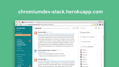 Join our slack